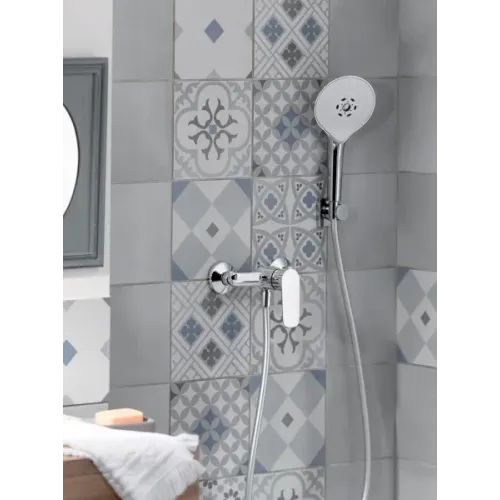 Настенный смеситель без излива Oscar матовый, чёрный цвет, без лейки E29843-BL Jacob Delafon