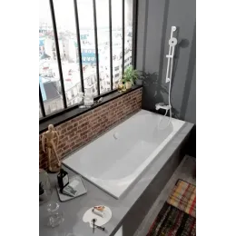 Ванна из материала Flight Odeon Rive Gauche 170х75 см E6D152-00 Jacob Delafon