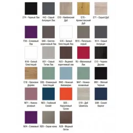 Комплект мебели для ванной Rythmik 60 см, арлингтонский дуб, 3 ящика. правостороннее зеркало, с подсветкой, подвесной монтаж EXQ112-Z-00+EB1307-E70+EB795DRU-E70 Jacob Delafon