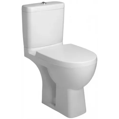 Унитаз-компакт Odeon Up 41х67 см, боковая подводка, горизонтальный выпуск, без сиденья 4956CK-00+E4708-00 Jacob Delafon