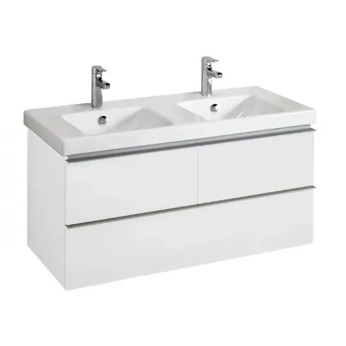 Модуль под раковину Odeon Up 117х48,5х53 см, белый блестящий EB892-N18 Jacob Delafon