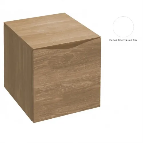 Тумба для ванной Stillness белый блестящий лак, с 1 ящиком, подвесной монтаж 41х45 см EB2005-G1C Jacob Delafon