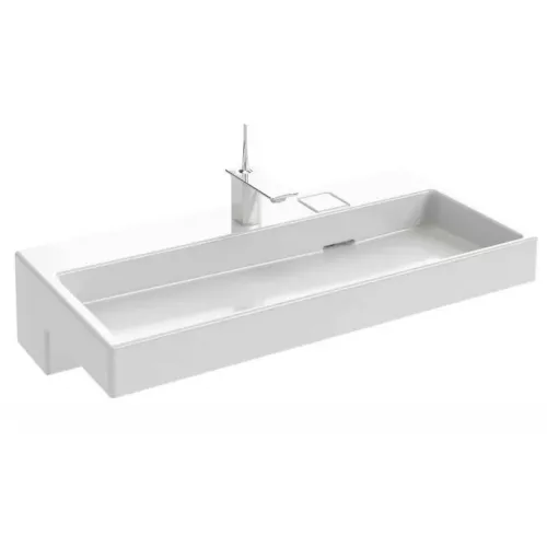 Комплект мебели для ванной Terrace 100 см, белый, раковина без подсветки, подвесной монтаж, с подсветкой EXC112-00+EB1182-NF+EB1187-G1C Jacob Delafon