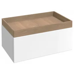 Тумба для ванной Terrace с ящиком из дерева, подвесной монтаж 80х48 см EB1743-G1C Jacob Delafon