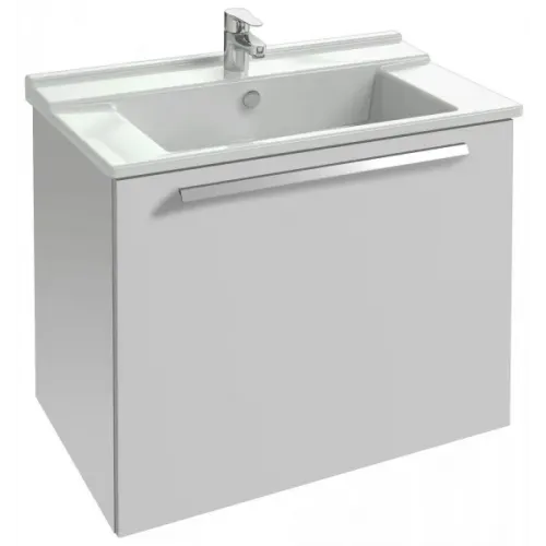 Модуль под раковину Struktura 77х47х56 см, белый блестящий, 1 выдвижной ящик EB1285-N18 Jacob Delafon