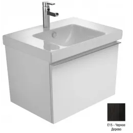 Модуль под раковину Odeon Up 67х48,5х45 см, 1 ящик, черное дерево EB860-E15 Jacob Delafon
