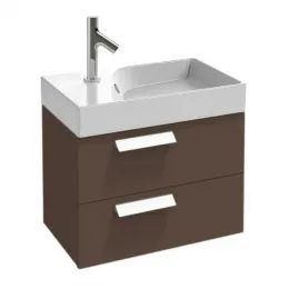 Модуль под раковину Rythmik 59,5х36х42,4 см, 2 выдвижных ящика, светло-коричневый блестящий EB1300-G80 Jacob Delafon