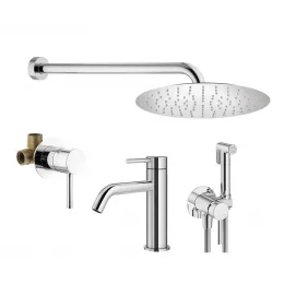 Комплект для душа Plumberia Selection IXO KITZXO01CR53