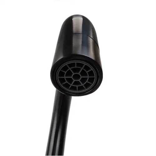 Смеситель напольный PAINI Cox для ванны поворотный излив, черный брашированный PVD (PZ)