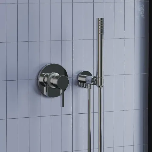 Смеситель для душа PAINI Brera встраиваемый, хром (CR)