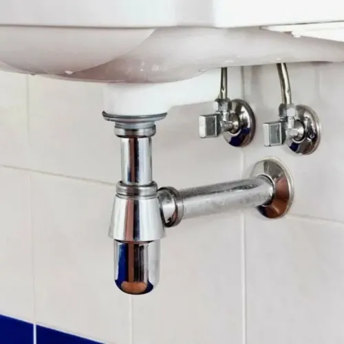 Сифон для раковины Roma, хром