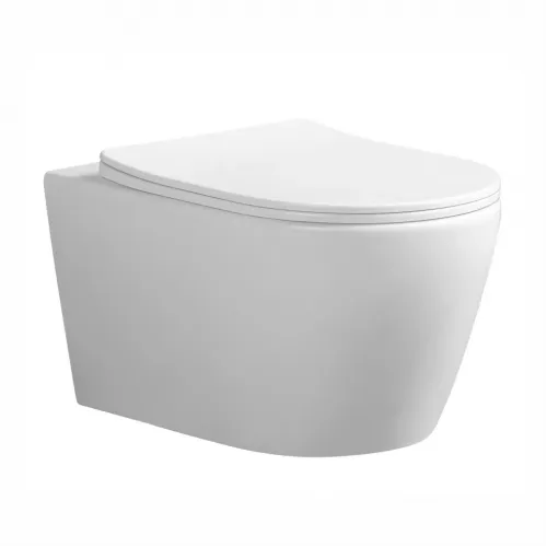 Унитаз подвесной URBATEC NOVE Tornado, безободковый, с сиденьем микролифт