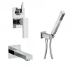 Комплект на 2 потребителя Grazia PAINI, для ванны с ручным душем, хром