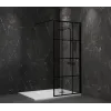 Душевая перегородка 80x195 рисунок решетка