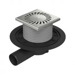 Душевой трап с решеткой PAINI 125х125 мм