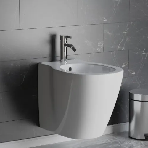 Смеситель для биде PAINI Brera без донного клапана, хром (CR)