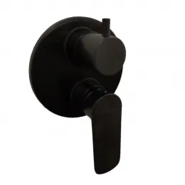 Смеситель для душа PAINI Nove встраиваемый c дивертором, черный (YO)