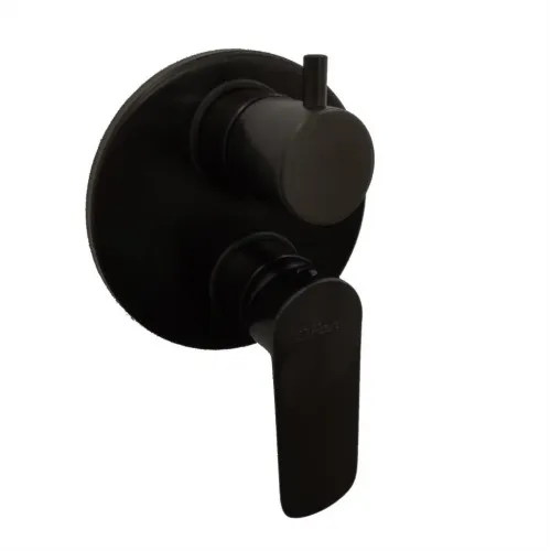 Смеситель для душа PAINI Nove встраиваемый c дивертором, черный (YO)