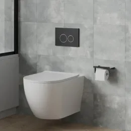 Унитаз подвесной URBATEC COX, безободковый, с сиденьем микролифт