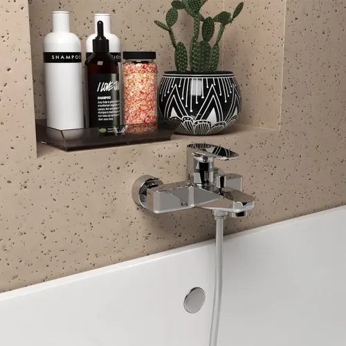 Смеситель для ванны PAINI Parallel без аксессура, хром (CR)