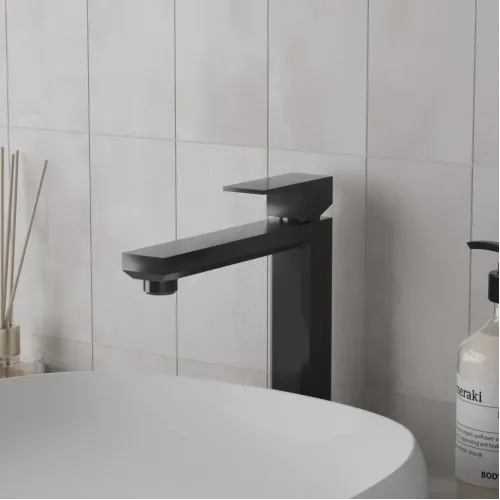 Смеситель для раковины PAINI Grazia без донного клапана, черный брашированный PVD (PZ)