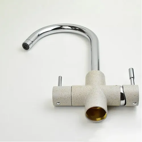 Смеситель для кухни на 3 воды, PAINI Cox, GRANITE AVENA