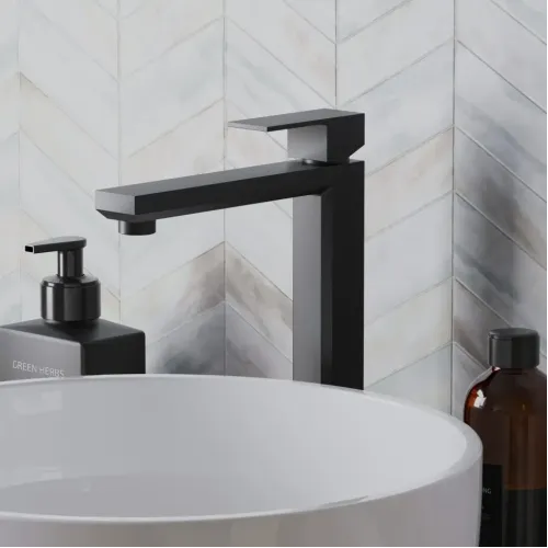 Смеситель для раковины PAINI Grazia без донного клапана, черный брашированный PVD (PZ)