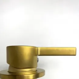 Смеситель для раковины PAINI Brera встраиваемый, брашированное золото PVD (PJ)