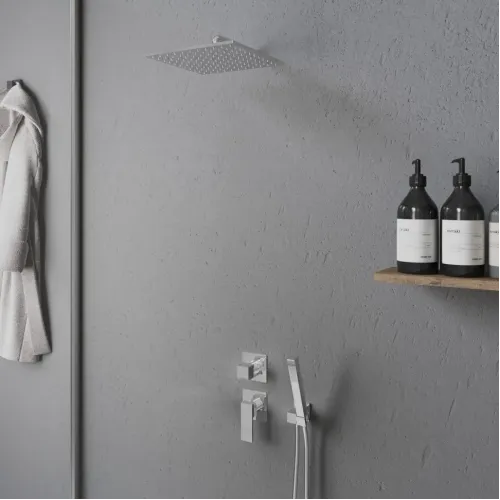 Встраиваемый дивертор PAINI Grazia на 2 выхода, встраиваемый, хром (CR)