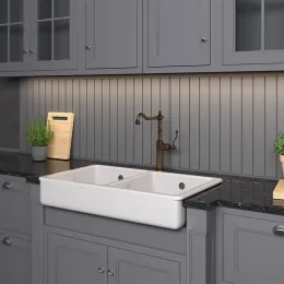 Смеситель для кухни PAINI Duomo высокий, старая бронза (F3)