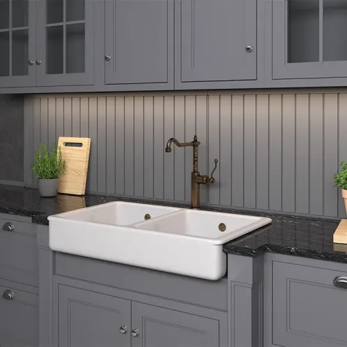 Смеситель для кухни PAINI Duomo высокий, старая бронза (F3)