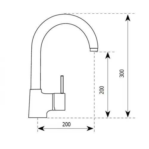 Смеситель для кухни PAINI Cox Edimburgo, хром (CR)