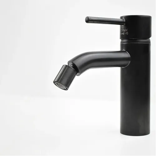 Смеситель для биде PAINI Cox без донного клапана, черный брашированный PVD (PZ)