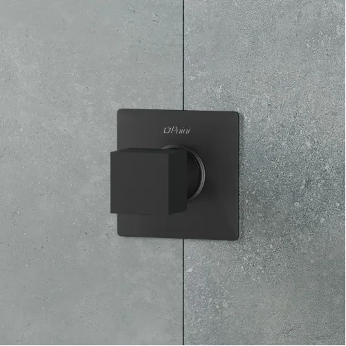 Встраиваемый дивертор PAINI Grazia на 2 выхода, встраиваемый, PVD черный, черный брашированный PVD (PZ)