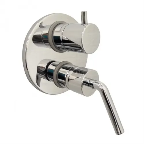 Смеситель для ванны PAINI Pixel new встраиваемый, хром (CR)