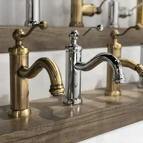 Смеситель для раковины PAINI Duomo без донного клапана, хром (CR)