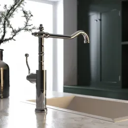 Смеситель для кухни PAINI Duomo высокий, хром (CR)