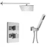 Комплект на 2 потребителя с термостатом Grazia PAINI, для душа, хром