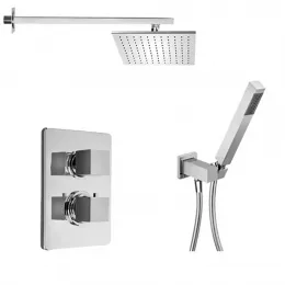 Комплект на 2 потребителя с термостатом Grazia PAINI, для душа, хром