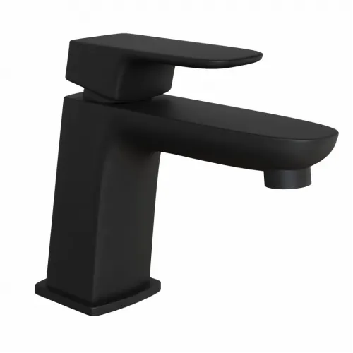 Смеситель для раковины PAINI Nove без донного клапана, черный (YO)