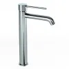 Смеситель для раковины PAINI Cox без донного клапана, удлиненный излив, высокий, хром (CR)