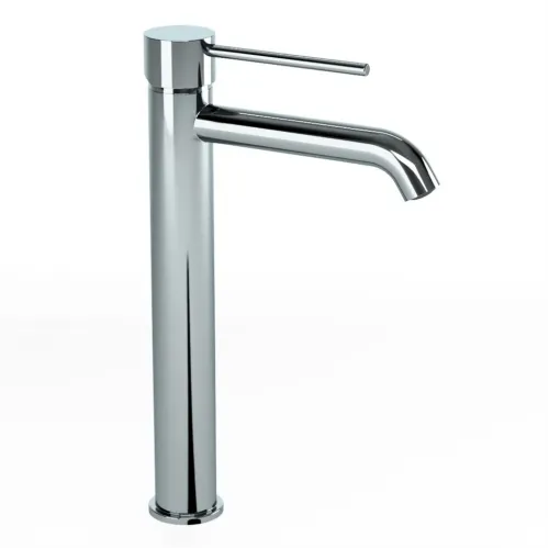 Смеситель для раковины PAINI Cox без донного клапана, удлиненный излив, высокий, хром (CR)