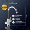 Смеситель для кухни на 3 воды, PAINI Cox, ULTRAWHITE