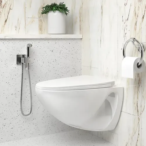 Гигиенический душ PAINI Kampana встраиваемый, лейка ABS, хром (CR)