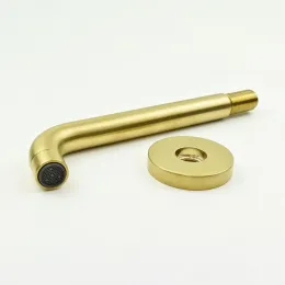 Излив PAINI Cox 190 мм. встраиваемый, брашированное золото PVD