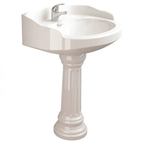 Раковина подвесная с пьедесталом Sanitana GRECIA 65