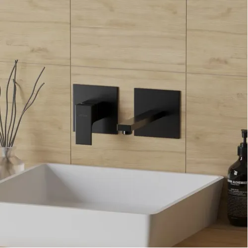 Смеситель для раковины PAINI Grazia встраиваемый, черный брашированный PVD (PZ)