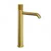 Смеситель для раковины PAINI Cox Grip без донного клапана, высокий, брашированное золото PVD (PJ)