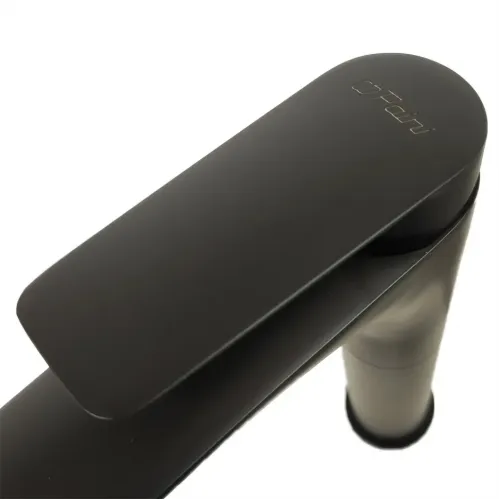 Смеситель для раковины PAINI Laguna без донного клапана, высокий, черный (YO)