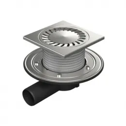 Душевой трап с решеткой PAINI 150х150 мм